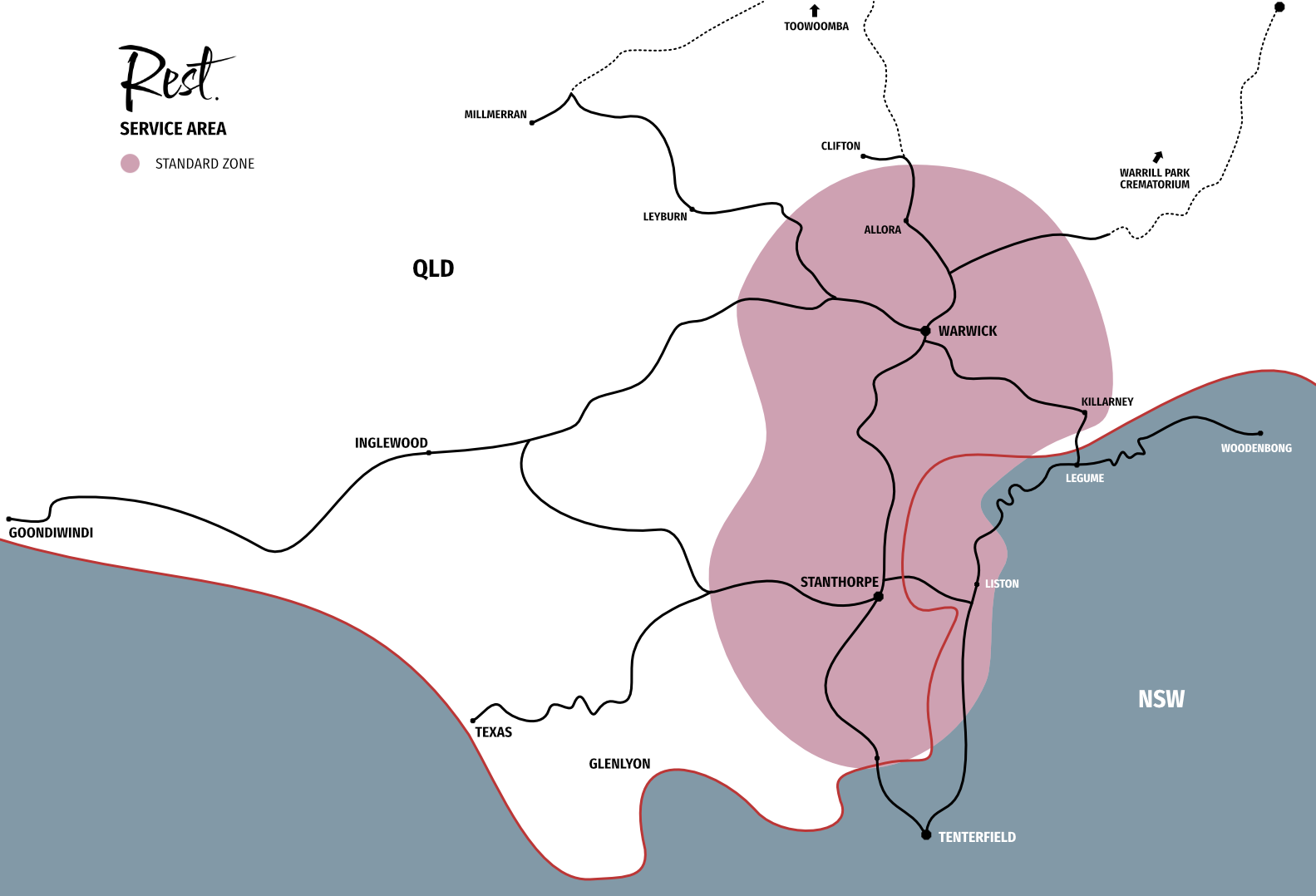 Rest Funeral Services Standard Zone